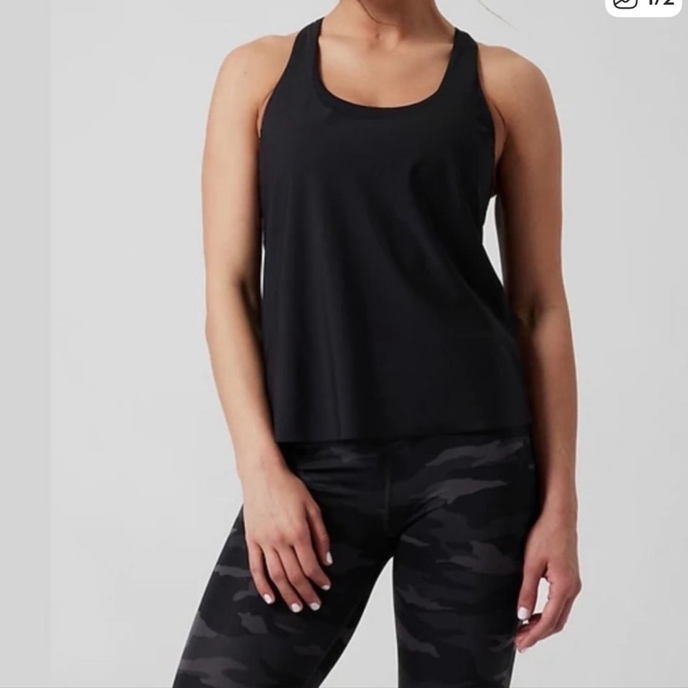 Athleta Classic Black Women’s Tank Top Size M